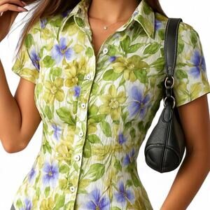 Lemon Grass Studio Button up